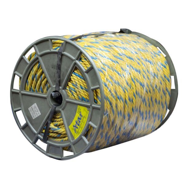 SOGA EN POLIPROPILENO ATAR 4 CABOS 5/16 (8MM) X 400 MTS(RAF04447)