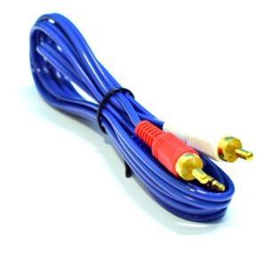 CABLE DVD 2X1 FINO  LARGO AZUL 3MTS  (HT30272)
