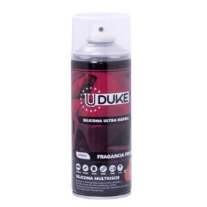 SILICONA EN AEROSOL UDUKE CON OLOR FRESA 378ML (HT40238)