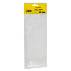 AMARRA PLASTICA UDUKE BLANCA 3.6X250MM (25 CM) (100 UNDS) (HT70022)