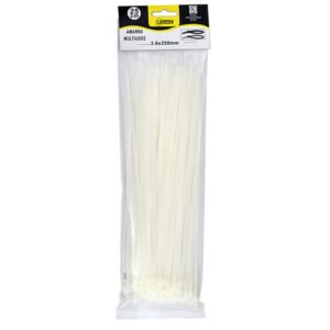 AMARRA PLASTICA UDUKE BLANCA 3.6X300MM (30 CM) (100 UNDS) (HT70023)
